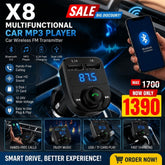 X8 - Multifunctional Car Mp3 Player