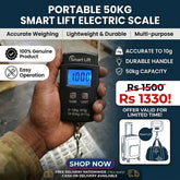 Smart Lift 50KG Portable Electric Scale – Lightweight & Accurate