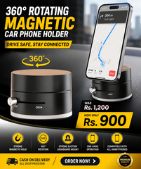 360° Rotating Magnetic Car Phone Holder