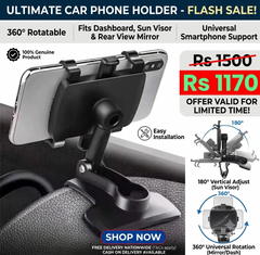 Dashboard Car Phone Holder ABS – 360°